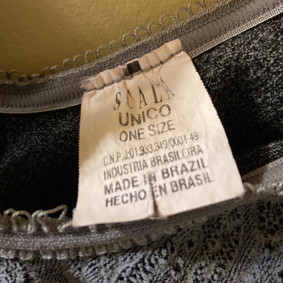 Scala grey double layered tank top - one size - Picture 4 of 8